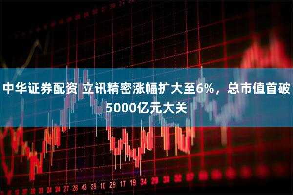中华证券配资 立讯精密涨幅扩大至6%，总市值首破5000亿元大关