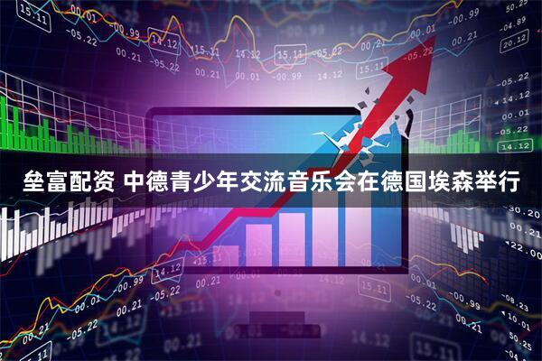 垒富配资 中德青少年交流音乐会在德国埃森举行
