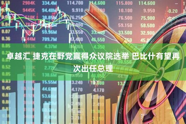 卓越汇 捷克在野党赢得众议院选举 巴比什有望再次出任总理